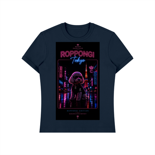 ユニセックス ヘビーウェイト スリムフィット Tシャツ — Roppongi Edition