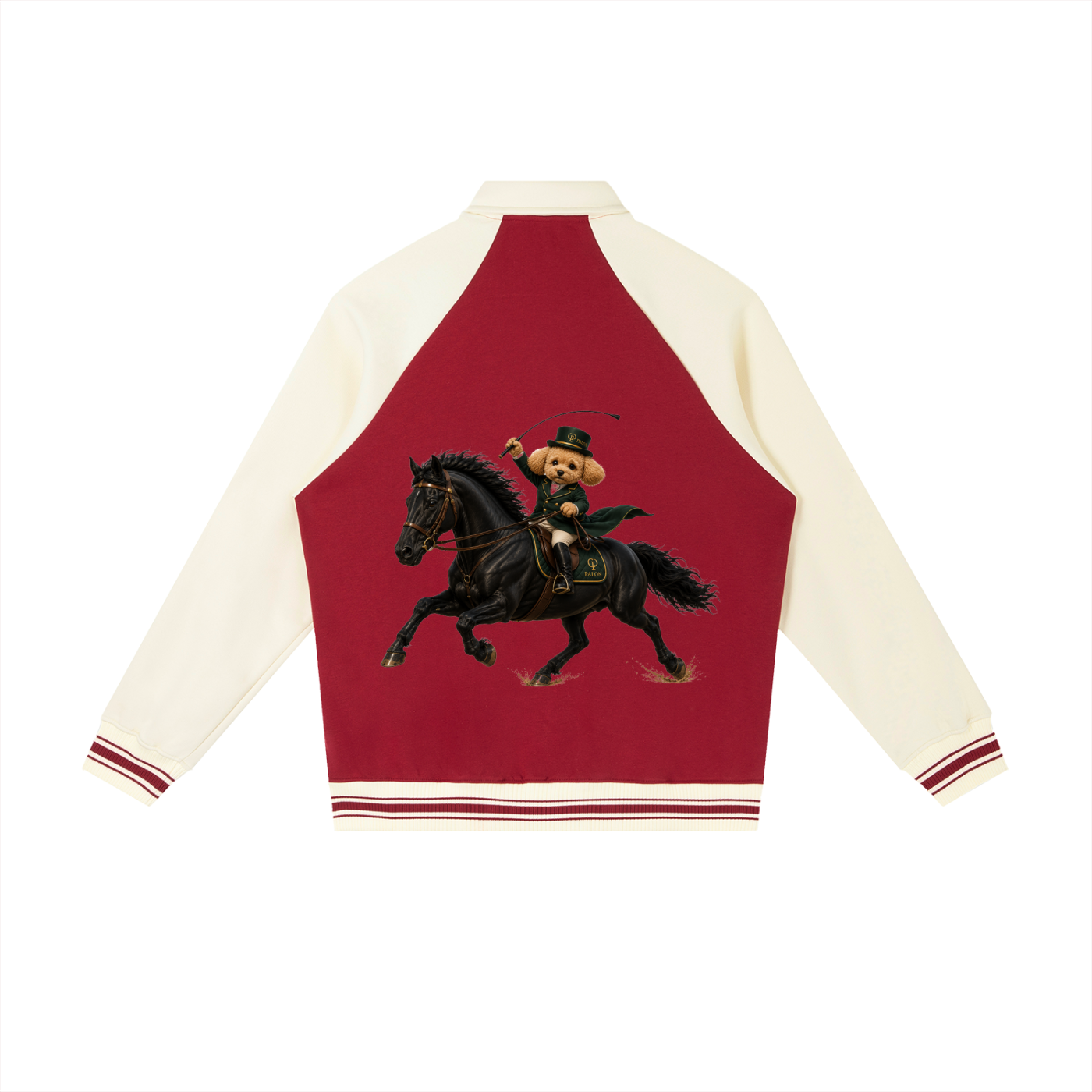 ユニセックス コントラスト ラグラン ベースボールジャケット — Unisex Contrast Raglan Baseball Jacket