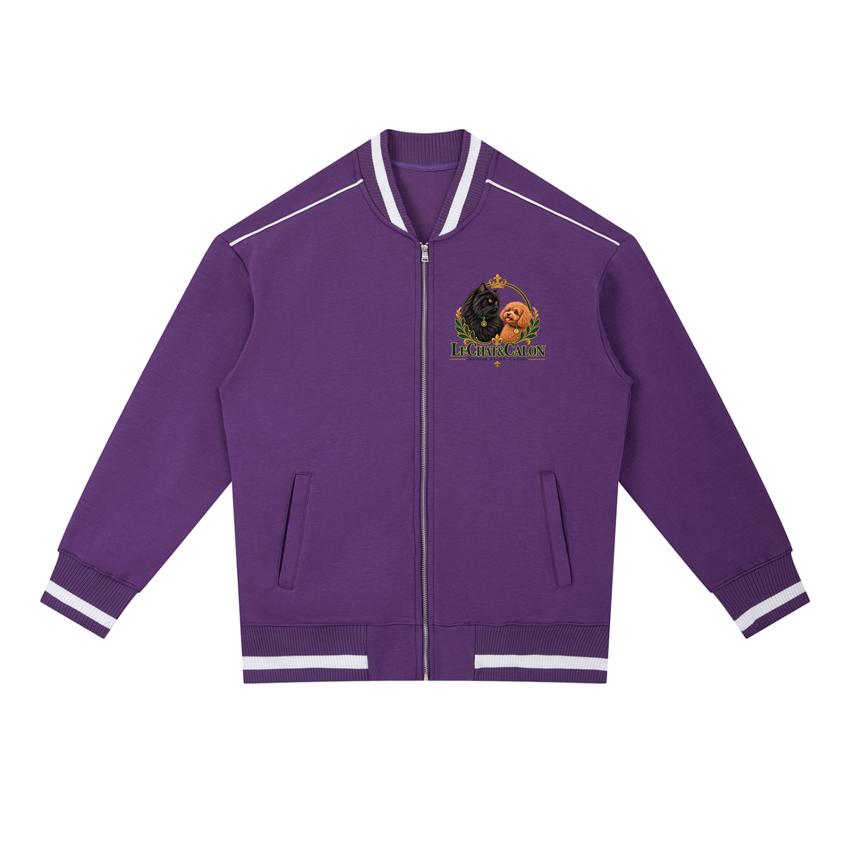 CAT | コントラストパイピング ジップボンバージャケット / Contrast Piping Zip Bomber Jacket