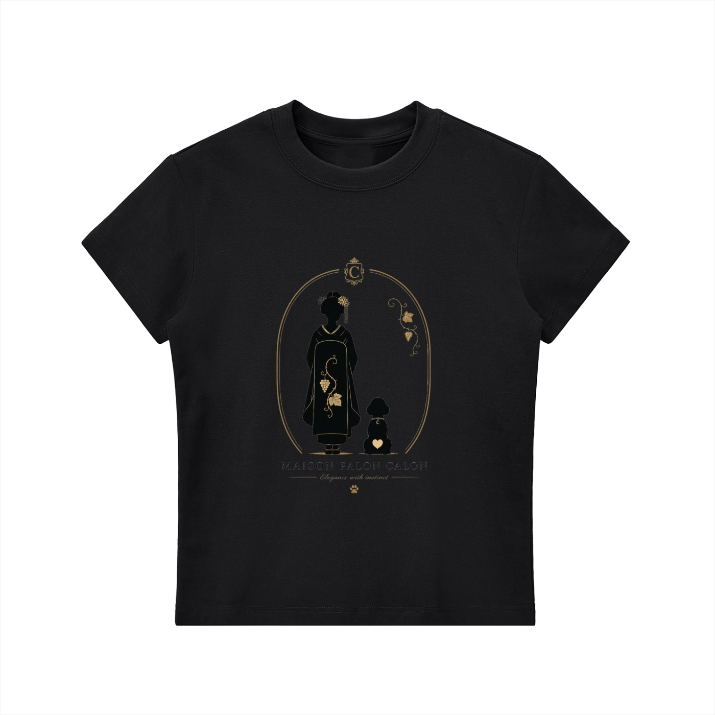Essential Bodycon Crewneck T-Shirt