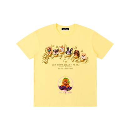 DOG | ベーシック ユニセックス コットンTシャツ / Pure Cotton Unisex T-Shirt