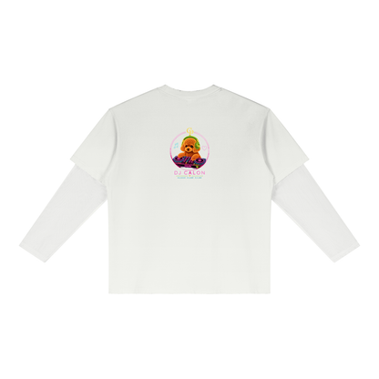ROPPONGI｜レイヤード ロングスリーブ Tシャツ / Unisex Sunfade Layer Long Sleeve T-Shirt