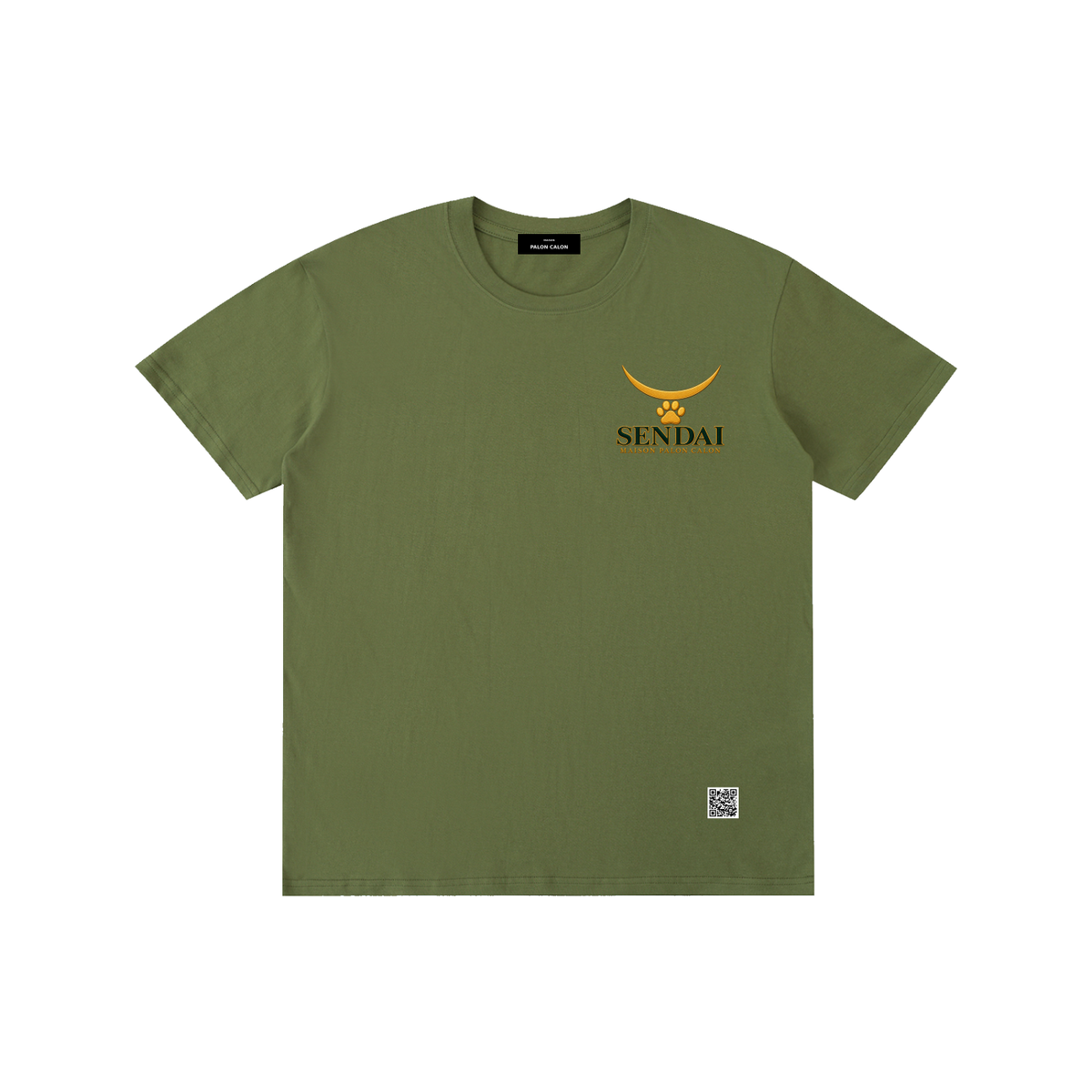 SENDAI | ベーシック ユニセックス コットンTシャツ / Pure Cotton Unisex T-Shirt