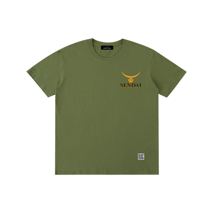 SENDAI | ベーシック ユニセックス コットンTシャツ / Pure Cotton Unisex T-Shirt