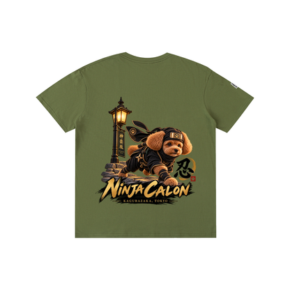 KAGURAZAKA | ユニセックス ピュアコットン Tシャツ忍者 / Pure Cotton Unisex T-Shirt