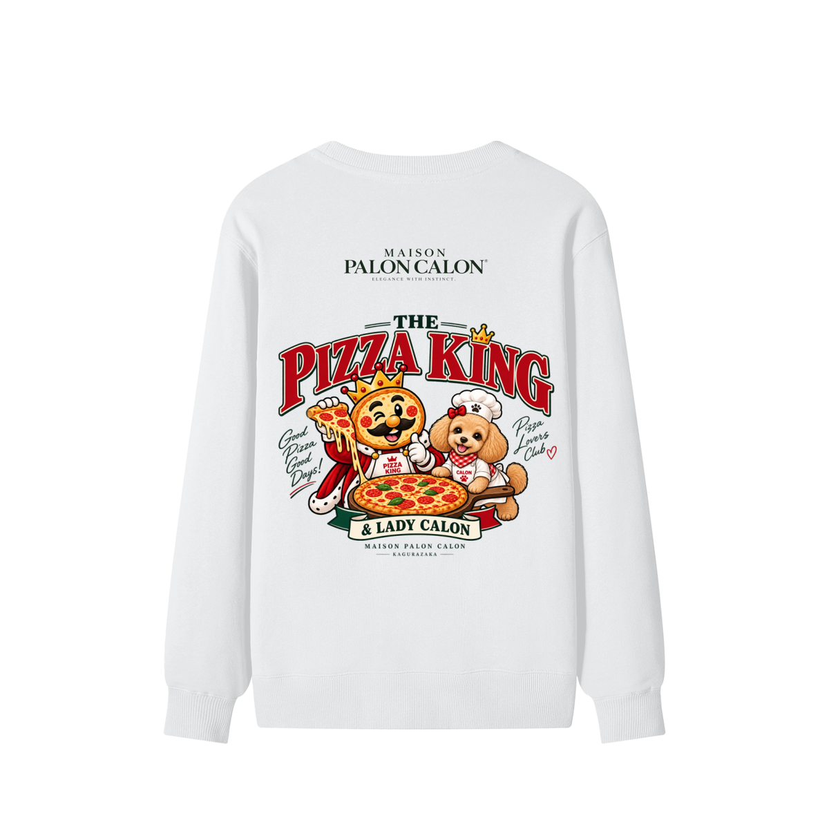SHIMODA | ユニセックス クラシック コットン スウェットシャツ | Unisex Classic Cotton Sweatshirt
