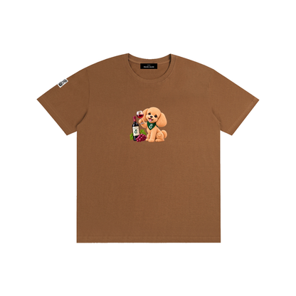WINE SCHOLAR CALON | ピュアコットン Tシャツ（ユニセックス）/ Unisex Pure Cotton T-Shirt