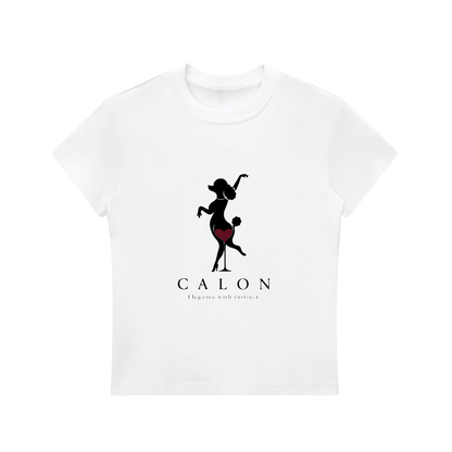Essential Bodycon Crewneck T-Shirt