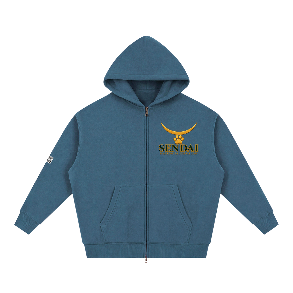 SENDAI｜オーバーサイズ フリースボクシーフーディー / Essential Oversized Fleece Boxy Hoodie