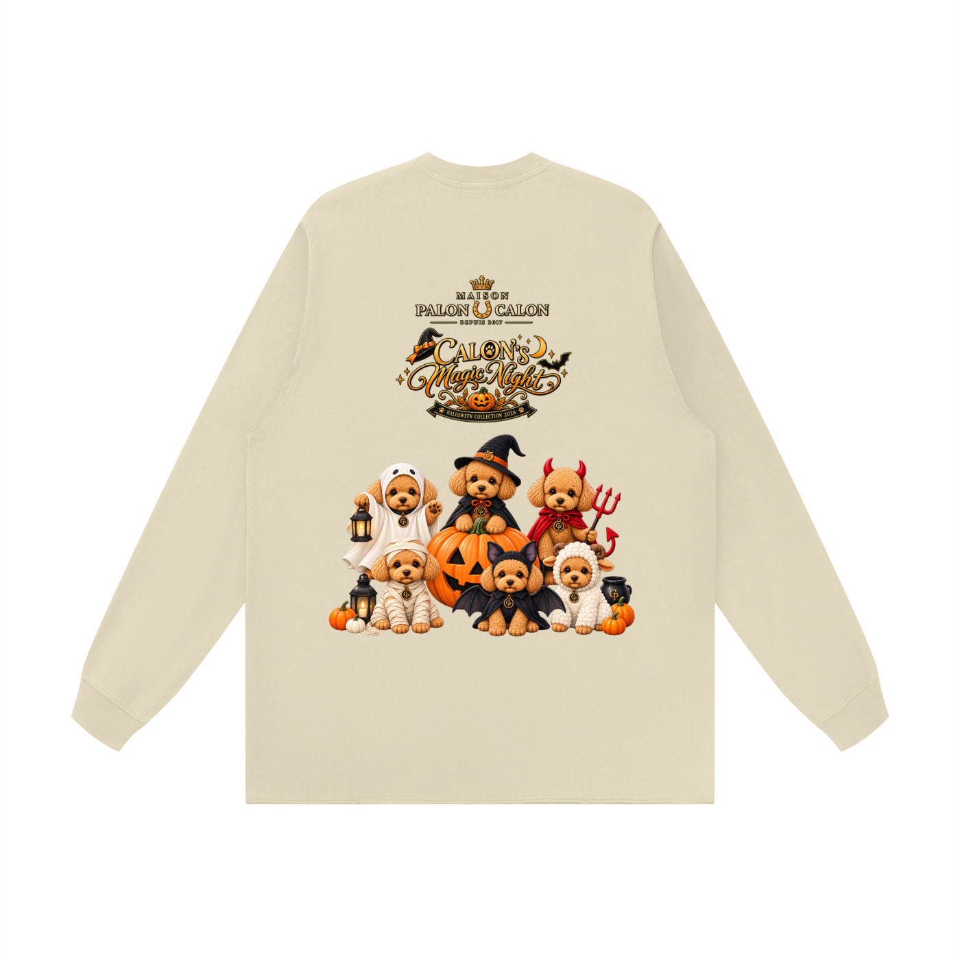 Unisex Raw Hem Long Sleeve T-Shirt