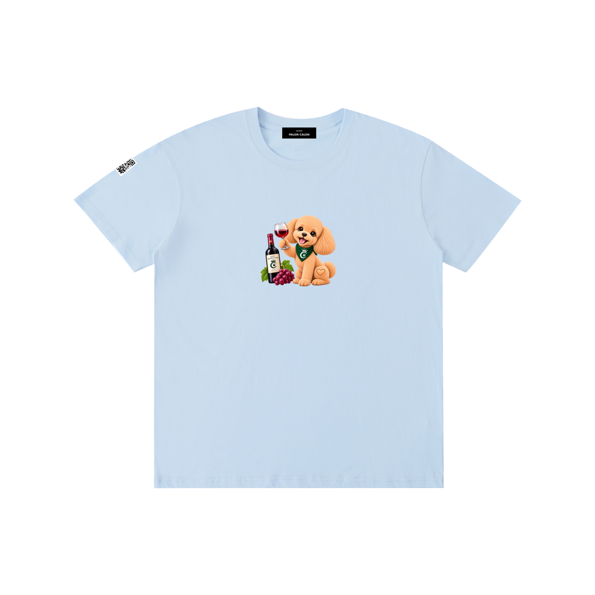 WINE SCHOLAR CALON | ピュアコットン Tシャツ（ユニセックス）/ Unisex Pure Cotton T-Shirt