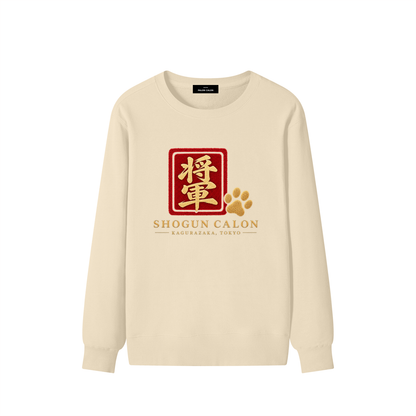 KAGURAZAKA | ユニセックス クラシック コットン スウェットシャツ 将軍| Unisex Classic Cotton Sweatshirt