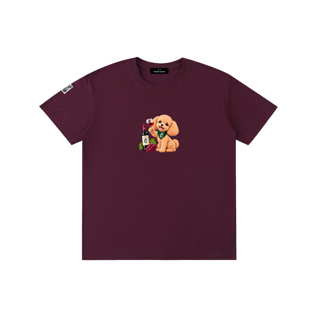 WINE SCHOLAR CALON | ピュアコットン Tシャツ（ユニセックス）/ Unisex Pure Cotton T-Shirt