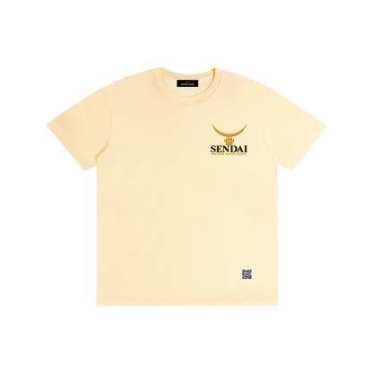 SENDAI | ベーシック ユニセックス コットンTシャツ / Pure Cotton Unisex T-Shirt