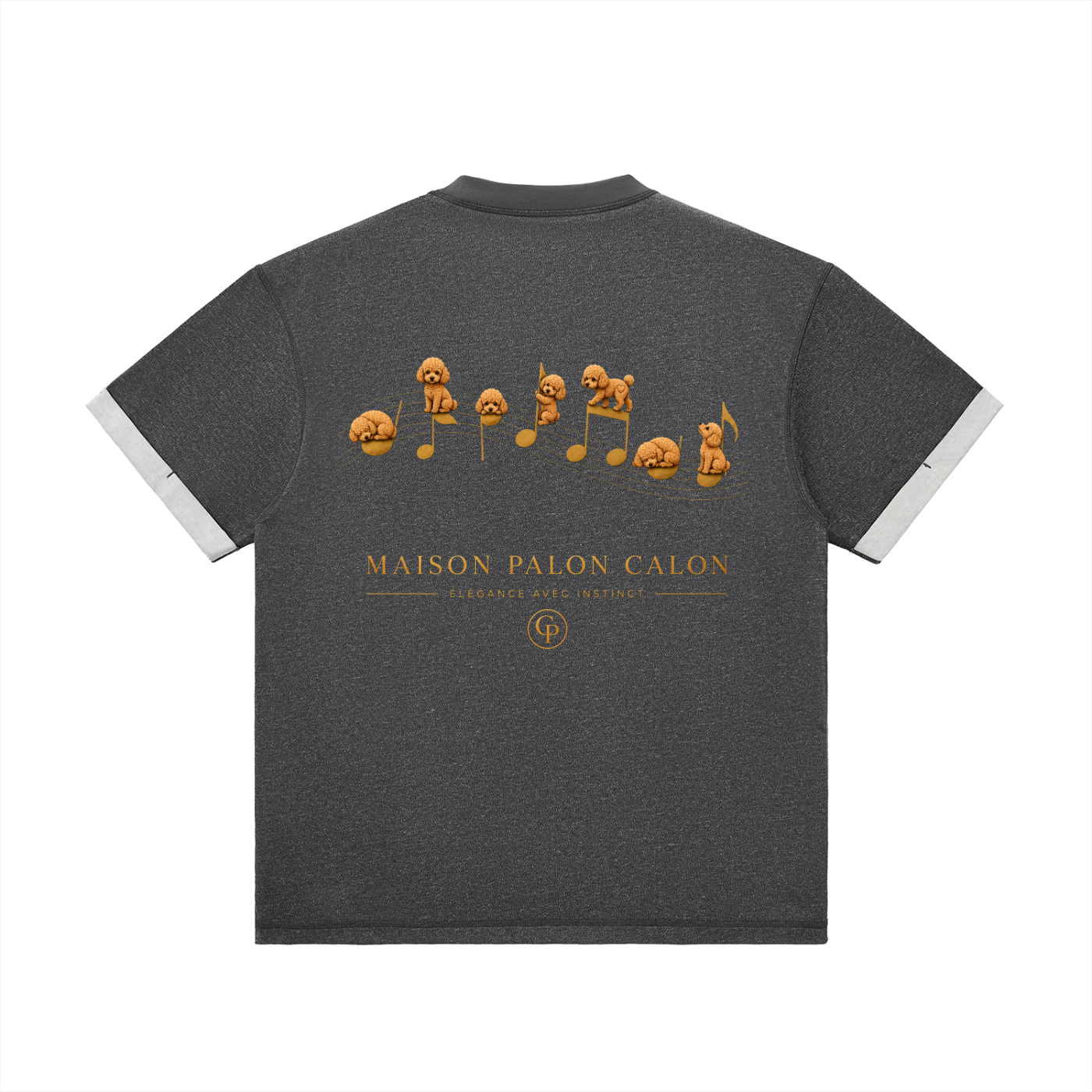 コントラストカフ Tシャツ — ユニセックス Dancer