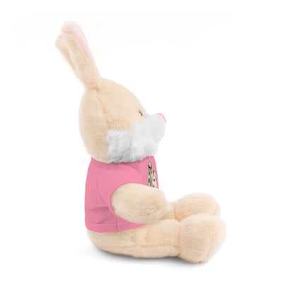 Brown Teddy Bear with Horseshoe Tee — Lucky Love Plush Gift