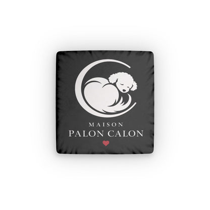 MAISON PALON CALON ブランドロゴ クッション | 感性を、日常に寄り添わせる