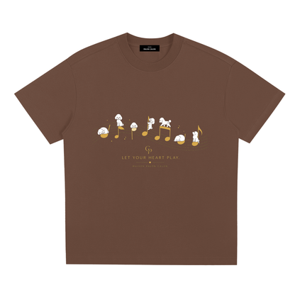 Sorona® ドロップショルダー Tシャツ — ユニセックス