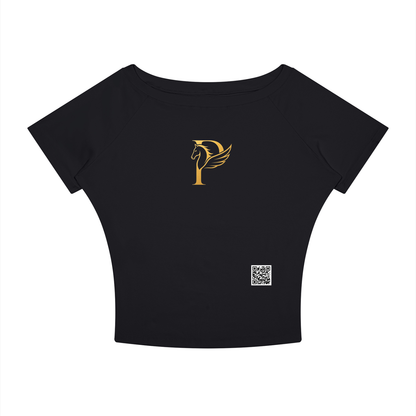 ウィメンズ ボートネック ラグラン Tシャツ — Women's Boatneck Raglan T-Shirt