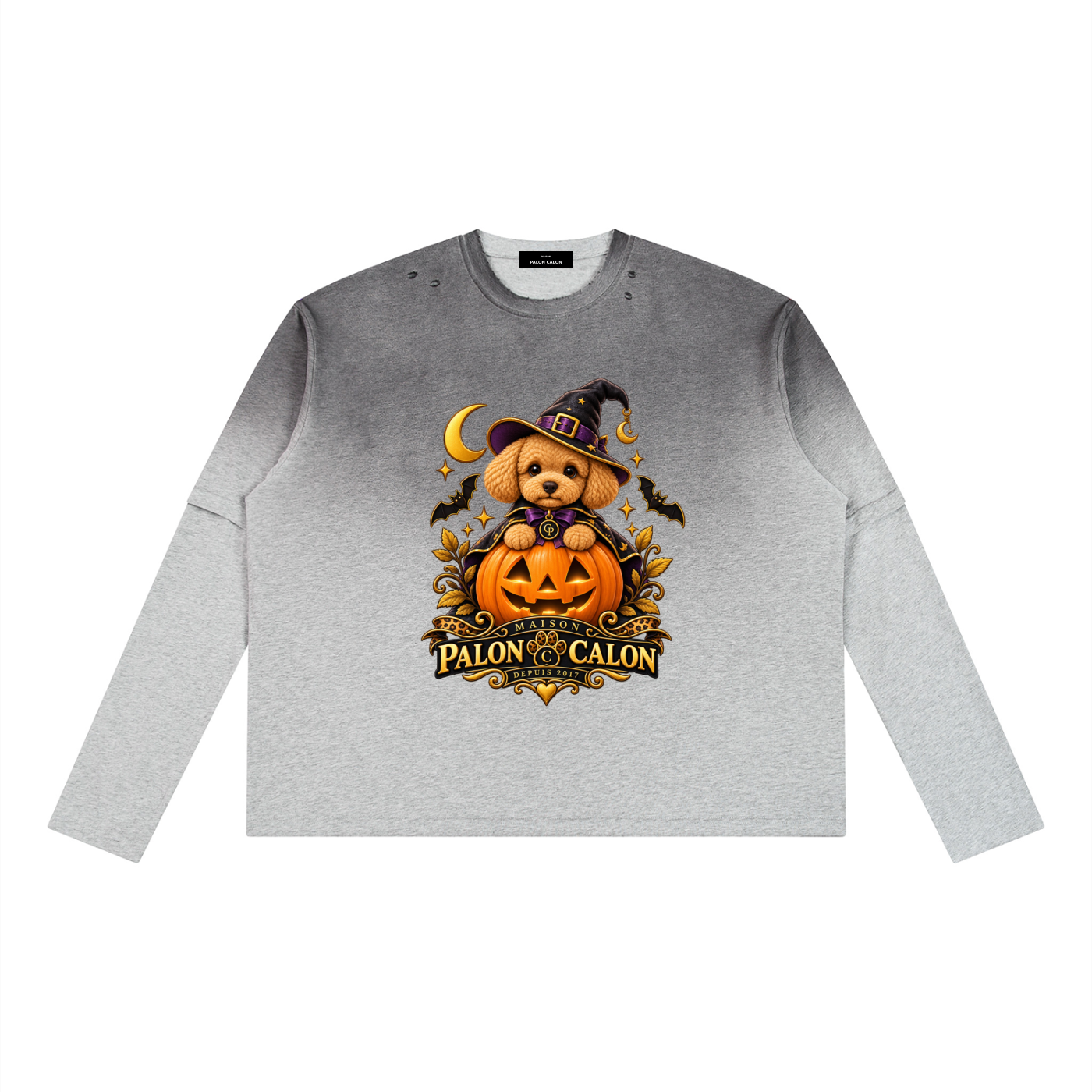 Unisex Vintage Wash Layered T-Shirt