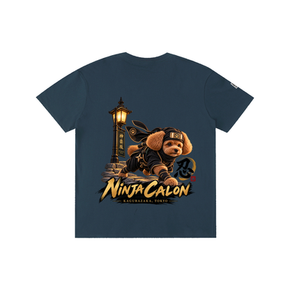 KAGURAZAKA | ユニセックス ピュアコットン Tシャツ忍者 / Pure Cotton Unisex T-Shirt