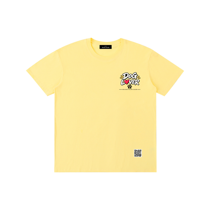 DOG | ベーシック ユニセックス コットンTシャツ / Pure Cotton Unisex T-Shirt