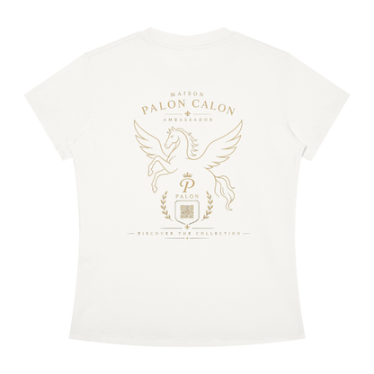 ウィメンズ スリムフィット クルーネック Tシャツ — Women's Slim Fit Crewneck T-Shirt