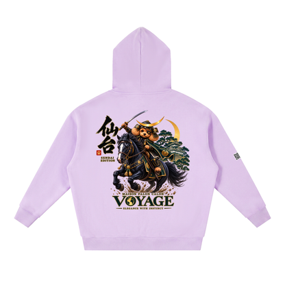 SENDAI｜オーバーサイズ フリースボクシーフーディー / Essential Oversized Fleece Boxy Hoodie