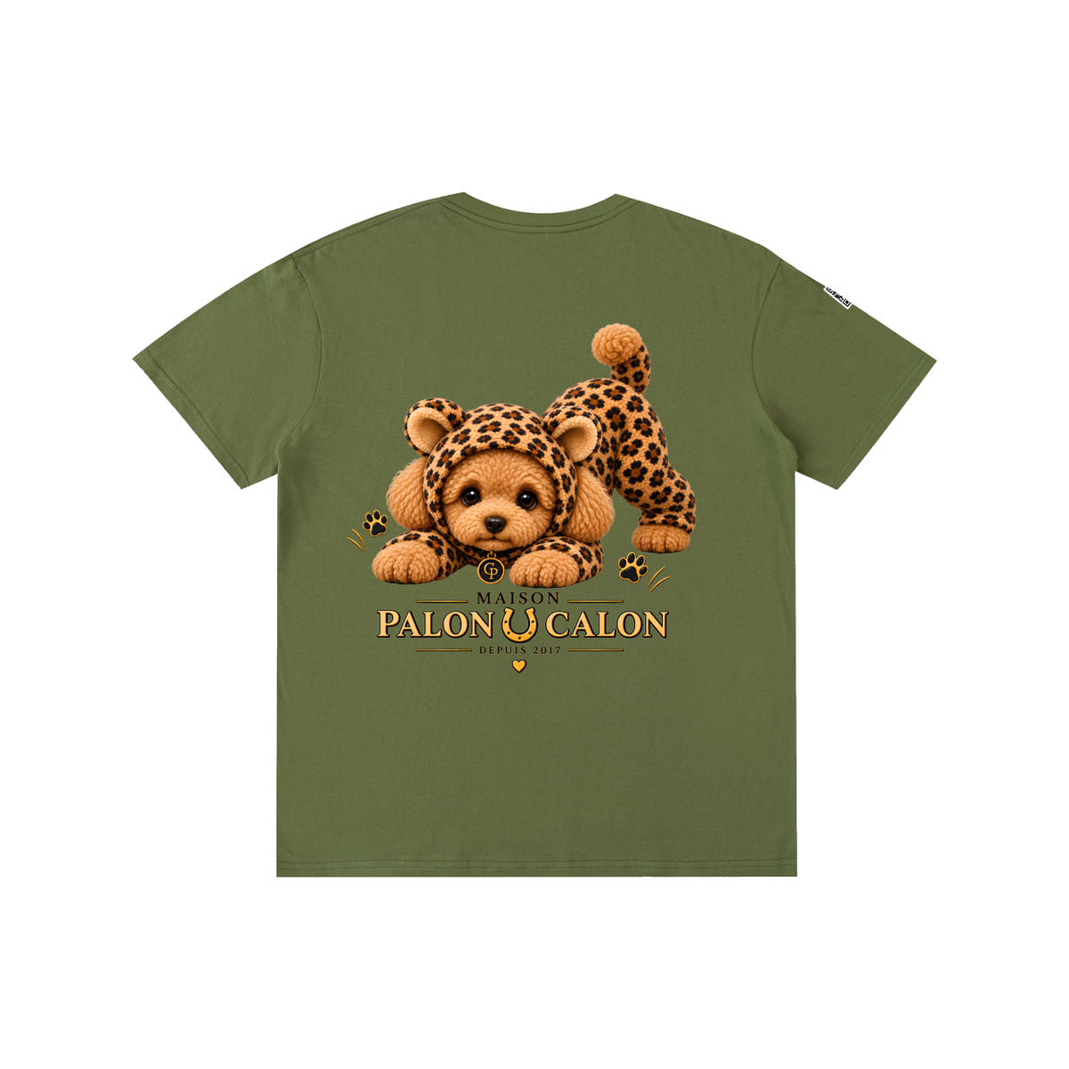 LEOPARD | ユニセックス ピュアコットン Tシャツ / Pure Cotton Unisex T-Shirt