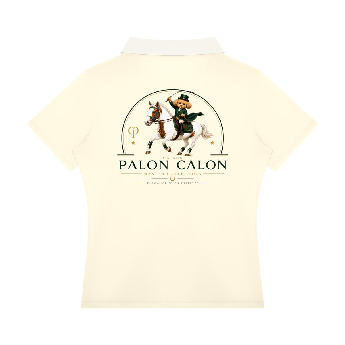 EQUESTRIAN CALON｜カラーブロック ポロシャツ（ウィメンズ）/ Women’s Color Block Polo Shirt