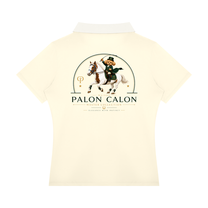 EQUESTRIAN CALON｜カラーブロック ポロシャツ（ウィメンズ）/ Women’s Color Block Polo Shirt