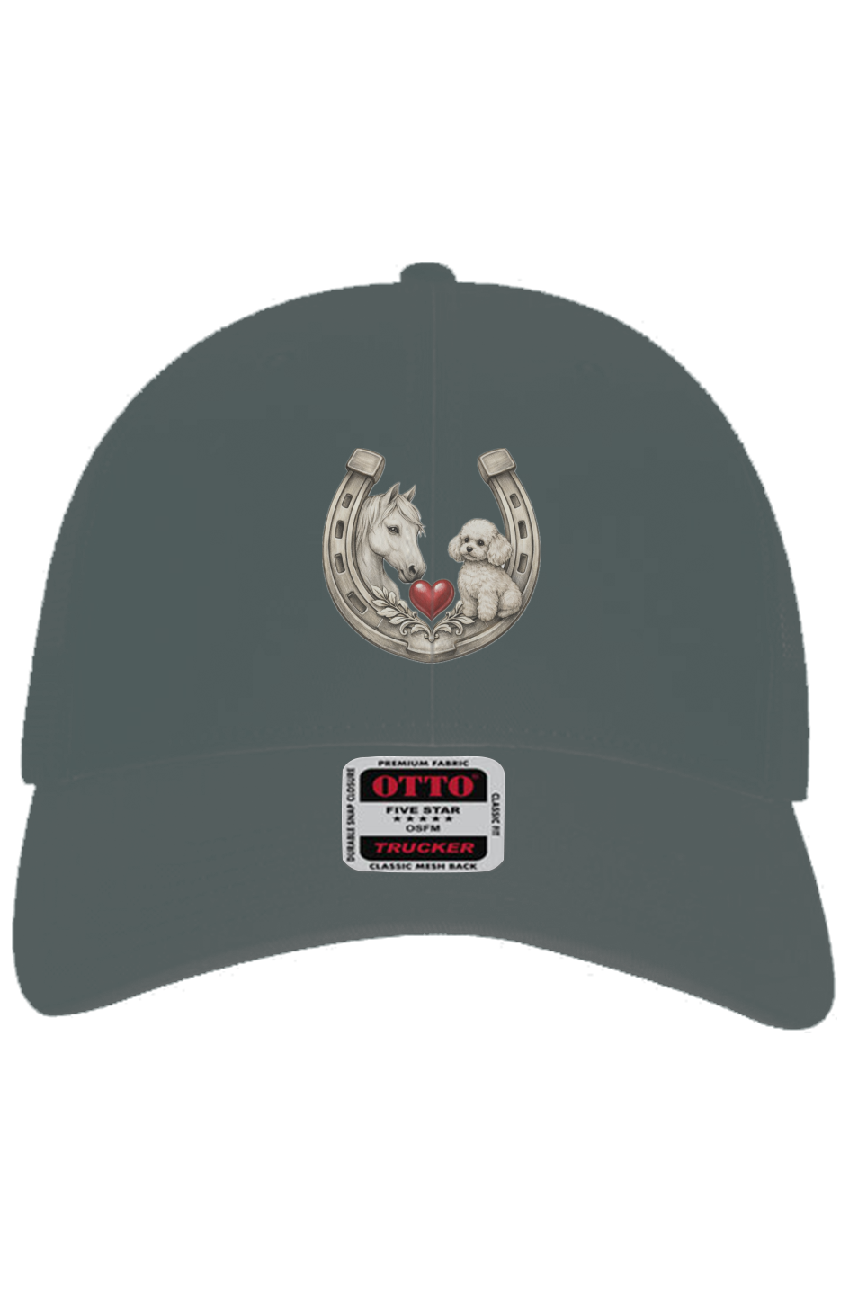 Otto 6 Panel Trucker Hat