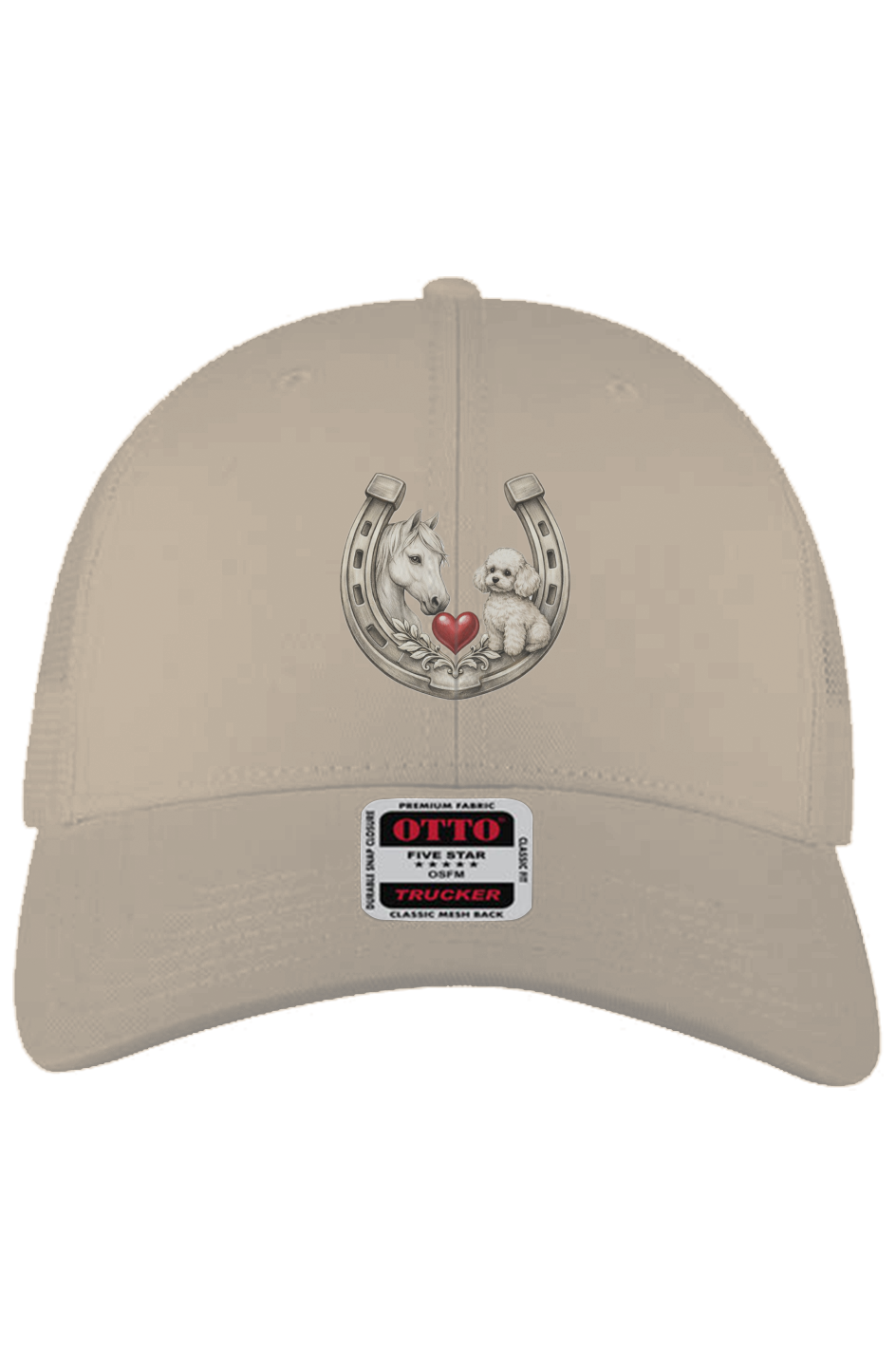 Otto 6 Panel Trucker Hat
