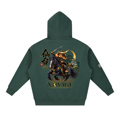 SENDAI｜オーバーサイズ フリースボクシーフーディー / Essential Oversized Fleece Boxy Hoodie