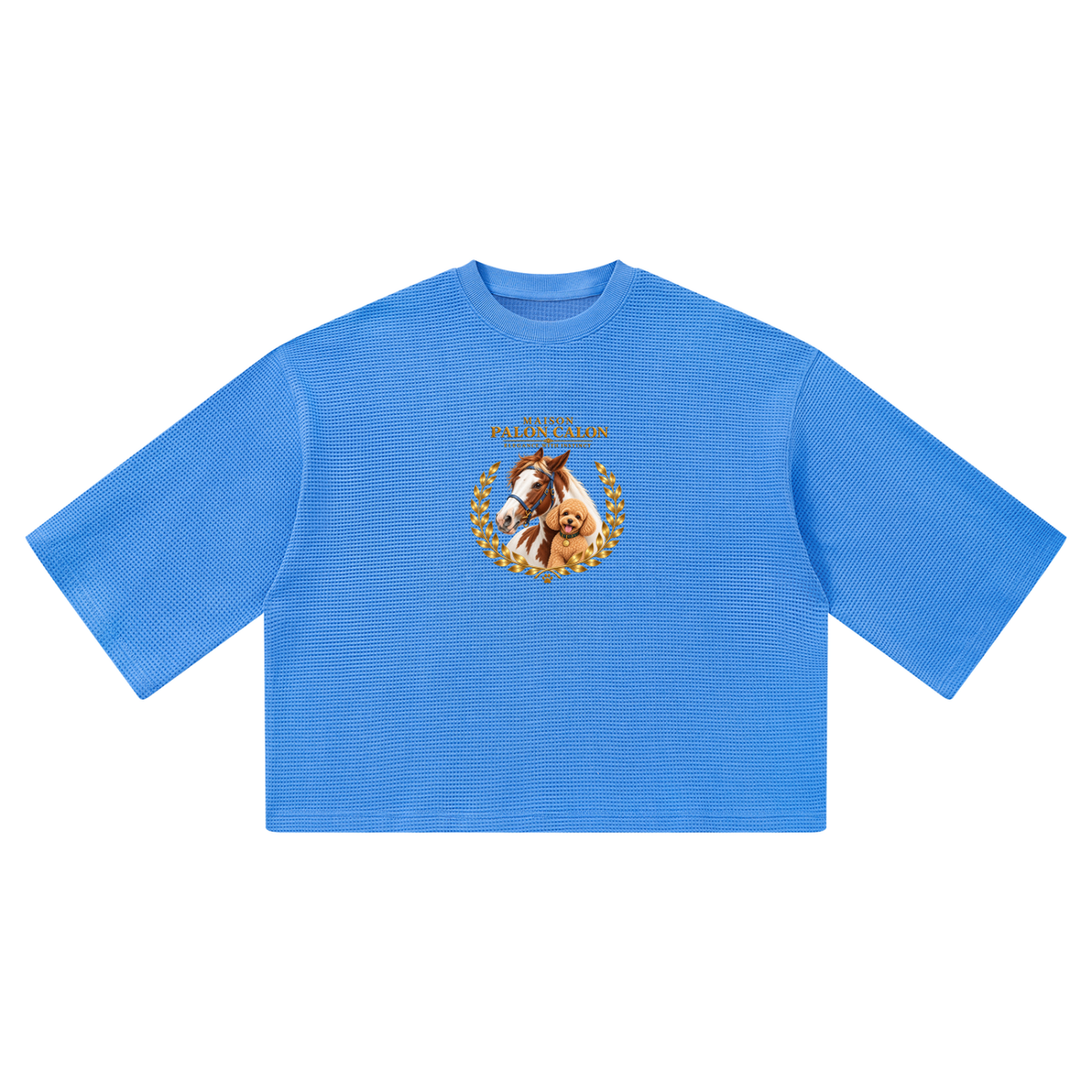 Unisex Waffle Boxy T-Shirt