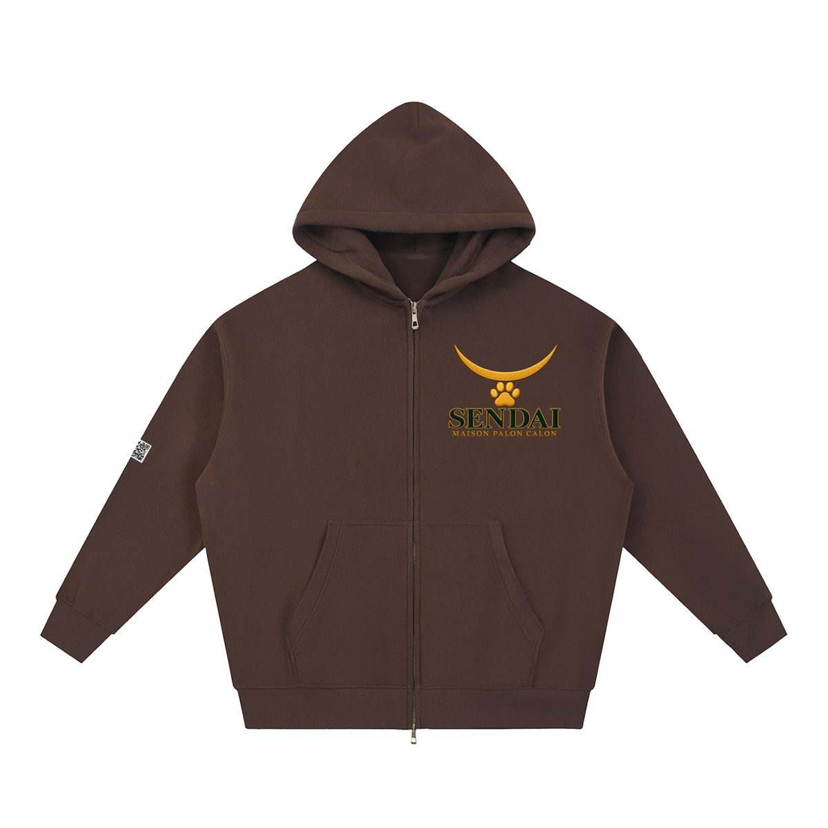 SENDAI｜オーバーサイズ フリースボクシーフーディー / Essential Oversized Fleece Boxy Hoodie