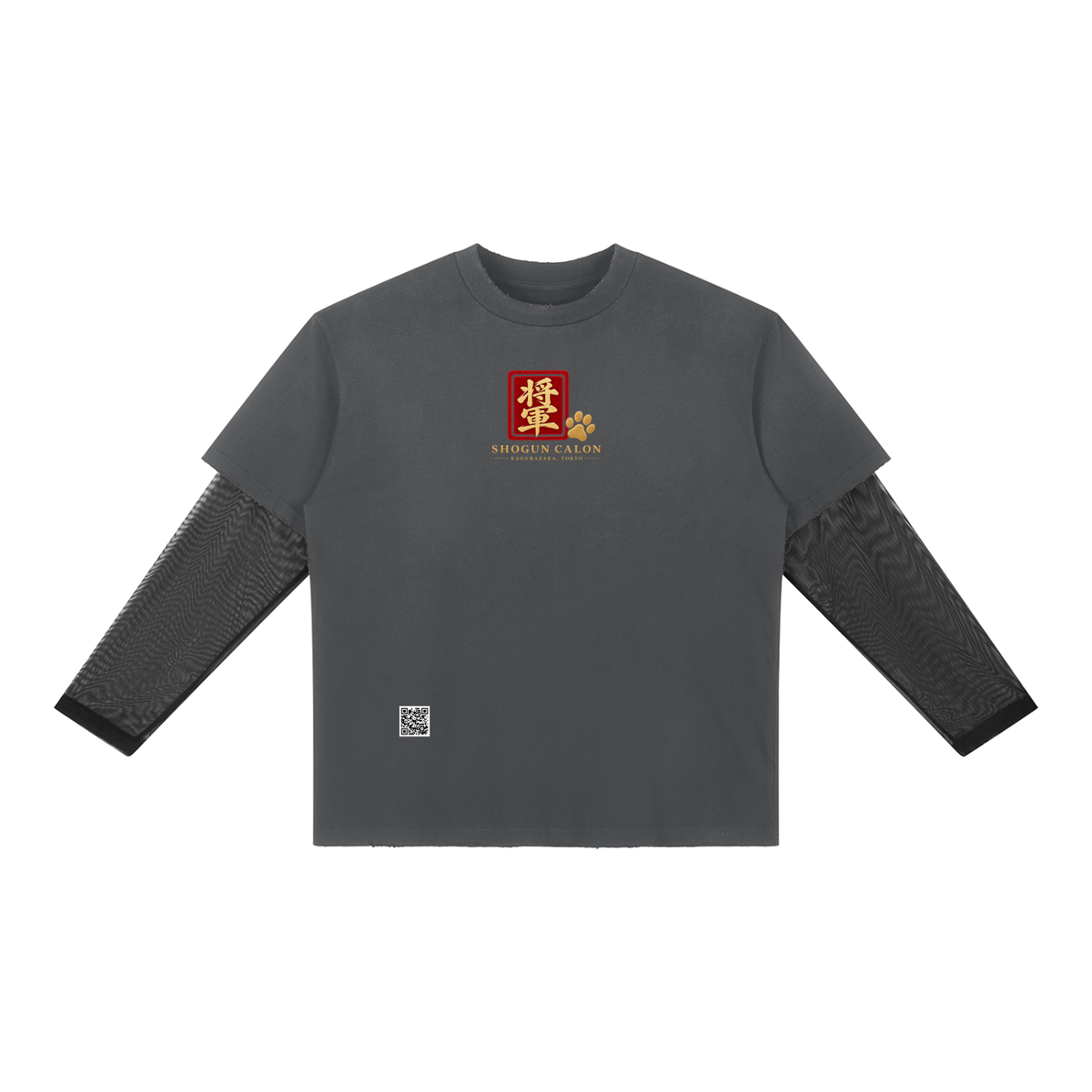 KAGURAZAKA | ユニセックス サンフェード レイヤー Tシャツ将軍 / Unisex Sunfade Layer T-Shirt