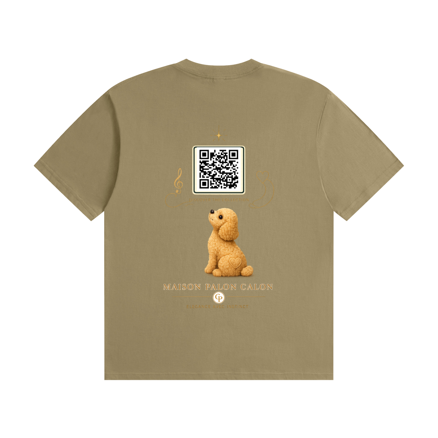 シームレスコットン Tシャツ — ユニセックス