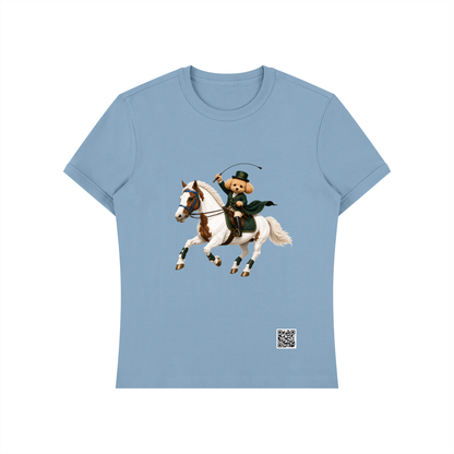 EQUESTRIAN CALON | ユニセックス ヘビーウェイト スリムフィット Tシャツ — Unisex Heavyweight Slim Fit T-Shirt
