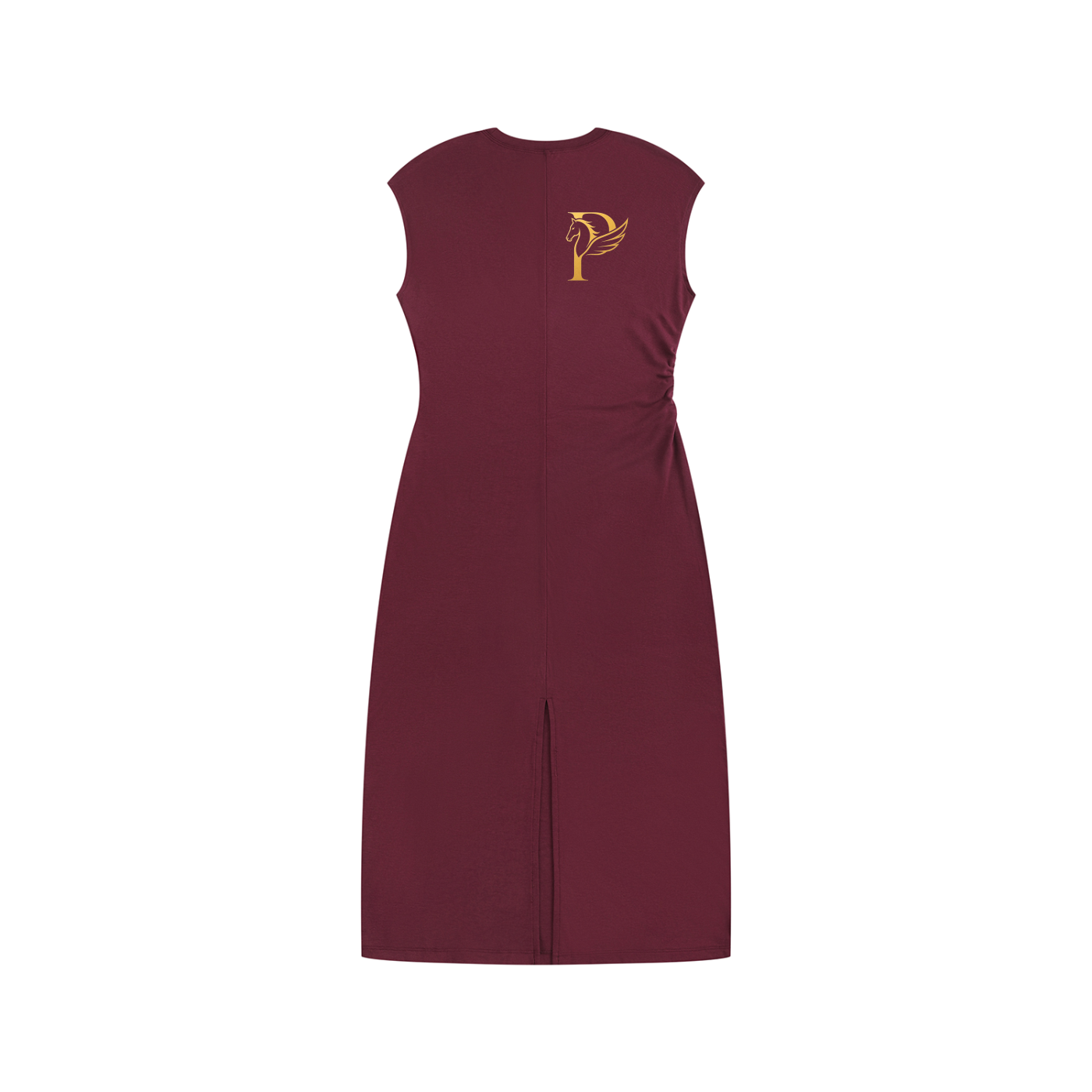 Women’s Ruched Sleeveless Dress