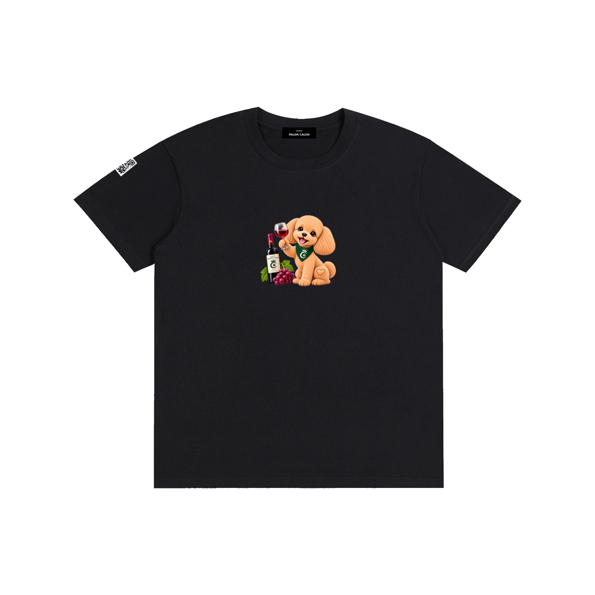 WINE SCHOLAR CALON | ピュアコットン Tシャツ（ユニセックス）/ Unisex Pure Cotton T-Shirt