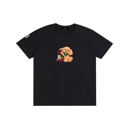 WINE SCHOLAR CALON | ピュアコットン Tシャツ（ユニセックス）/ Unisex Pure Cotton T-Shirt