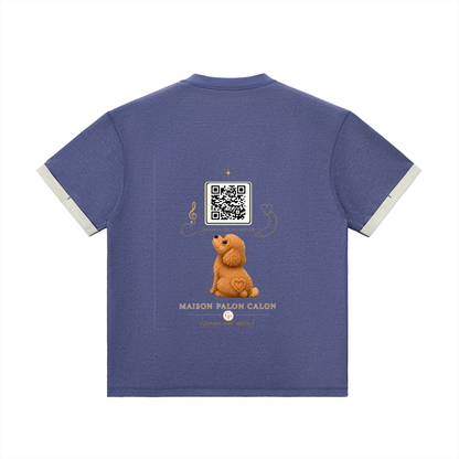 コントラストカフ Tシャツ — ユニセックス