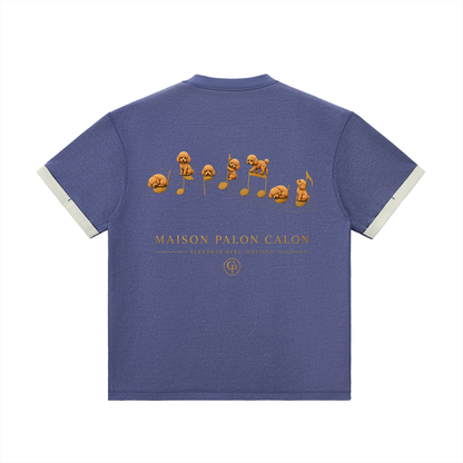 コントラストカフ Tシャツ — ユニセックス Dancer