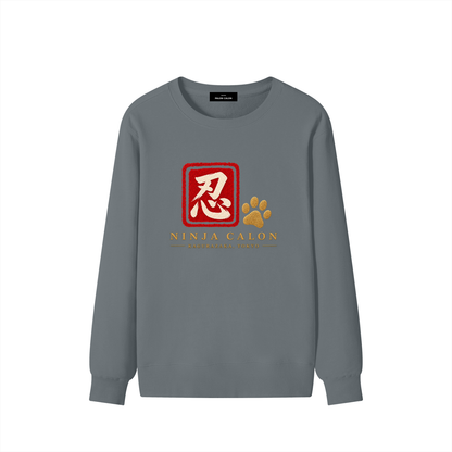 KAGURAZAKA | ユニセックス クラシック コットン スウェットシャツ忍者 | Unisex Classic Cotton Sweatshirt
