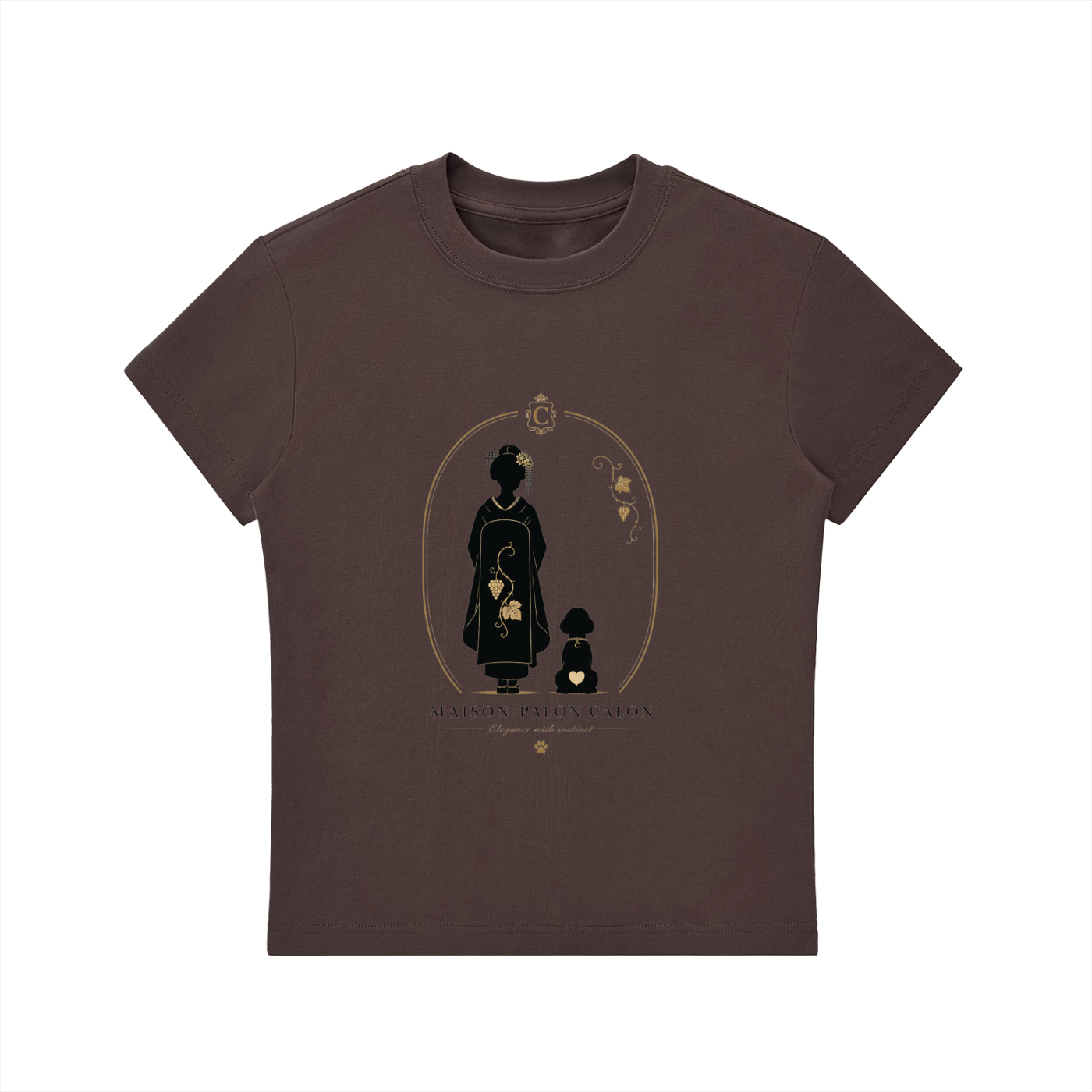 Essential Bodycon Crewneck T-Shirt