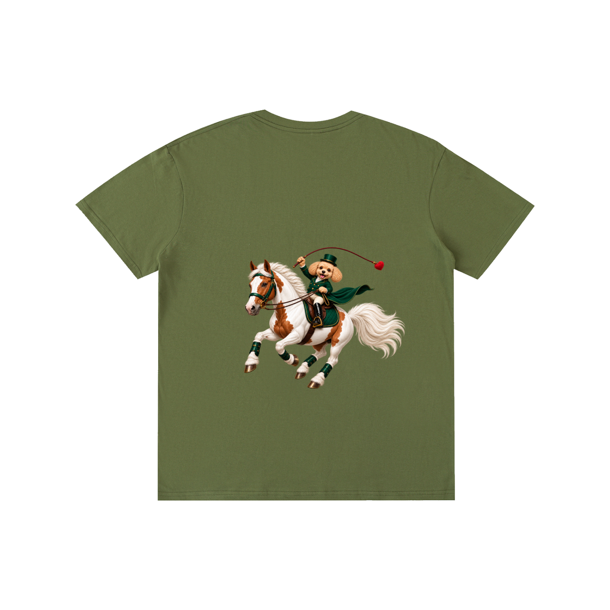 EQUESTRIAN CALON | ユニセックス ピュアコットン Tシャツ — Unisex Pure Cotton T-Shirt