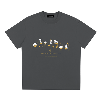 Sorona® ドロップショルダー Tシャツ — ユニセックス