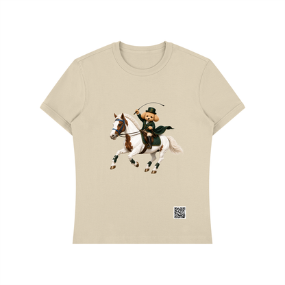 EQUESTRIAN CALON | ユニセックス ヘビーウェイト スリムフィット Tシャツ — Unisex Heavyweight Slim Fit T-Shirt