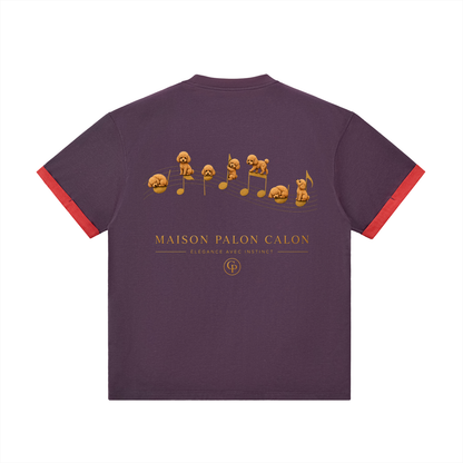 コントラストカフ Tシャツ — ユニセックス Dancer